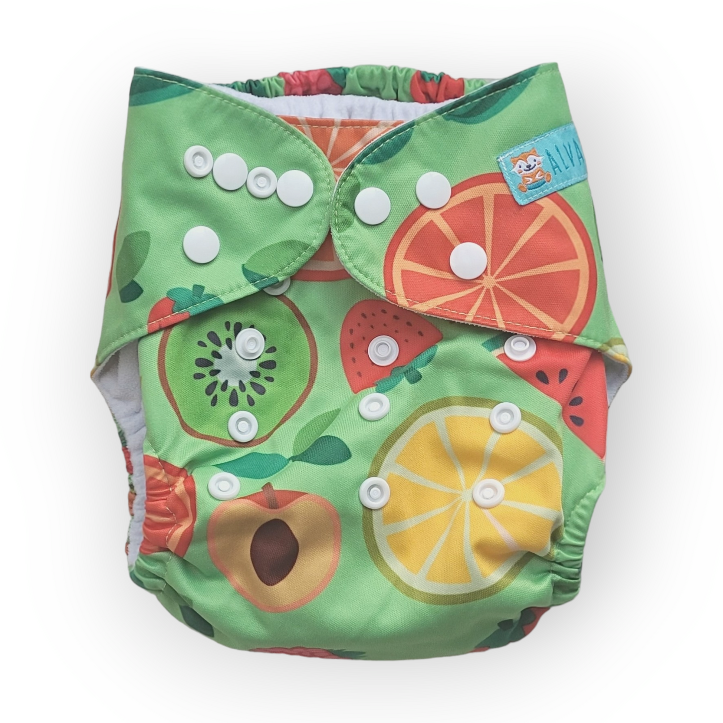 Couche À Poche-Boutons | Alva Baby | Fruits